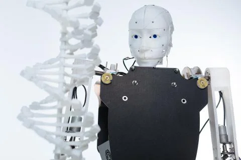 Picture of modern lab experimental models 스톡 사진