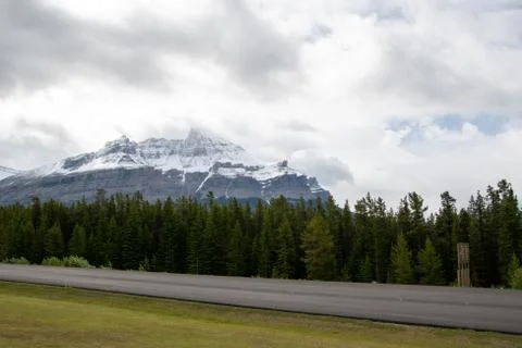 A picture of Mount Murchison. Stock Photos