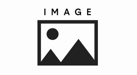 Picture or Image Icon. Vector flat editable illustration Stock Illustration