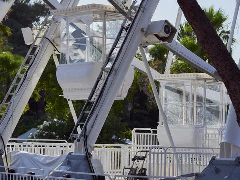 A picture of a panoramic wheel Stock Photos