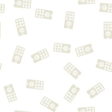 Picture password glyph vector seamless pattern sign イラスト素材
