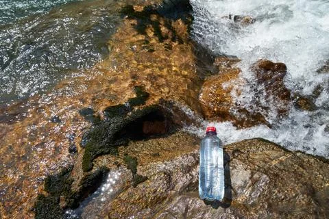 Picture of a plastic bottle. Stock Photos