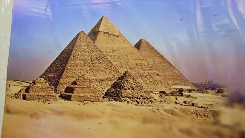 A picture of a pyramid Stock Footage 291952272