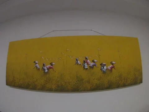 Picture in the room Stock Footage 246757425