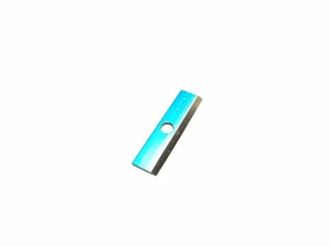 A picture of sharpner blade isolated on white background 库存照片