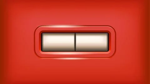 Picture of something red Illustrazione stock