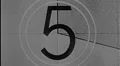 Picture Start Film Reel Leader Countdown Vintage Film Movie 10178 HD Footage