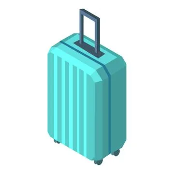 Picture of suitcases on a white background. Vector illustration. Stock Illustration