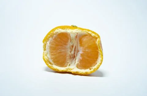 A picture of tangerines inside the studio Stock Photos