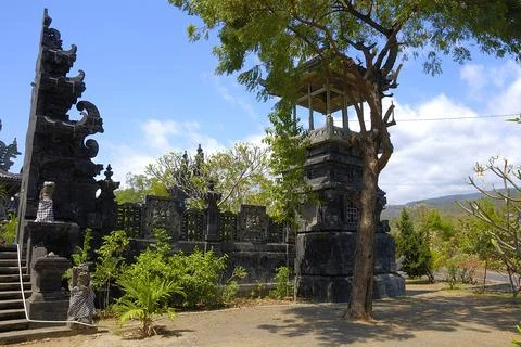 A picture of a temple Stock Photos