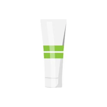 Picture of toothpaste on a white background. Vector illustration Stock Illustration