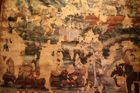 Picture on the wall Foto stock