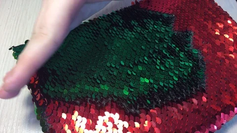 Pictures of the from sequins Stock Footage 88035348