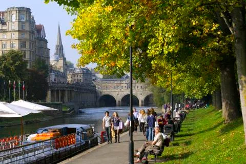 Picturesque Bath Stock Photos