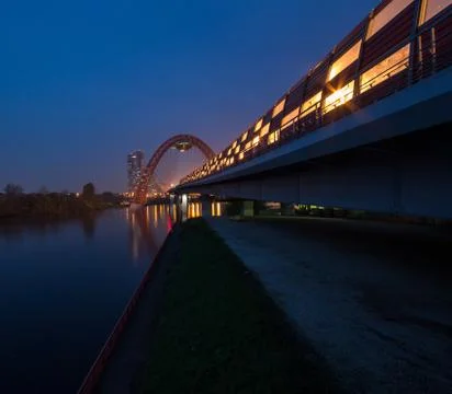 Picturesque bridge Stock Photos