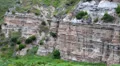 Picturesque canyon, Kassandra peninsula, Chalkidiki, Greece HD Footage