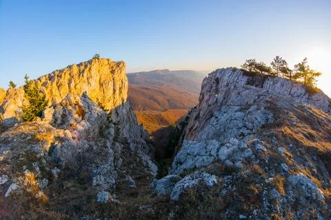Picturesque cliffs Foto stock