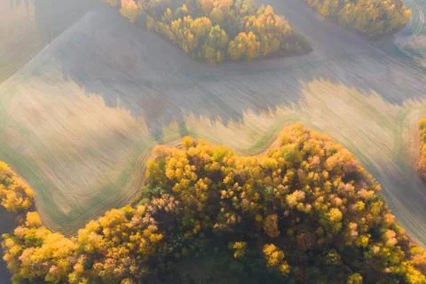 Picturesque fall  landscape Foto stock