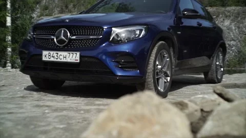Picturesque frame of a car. Stock Footage 150108592