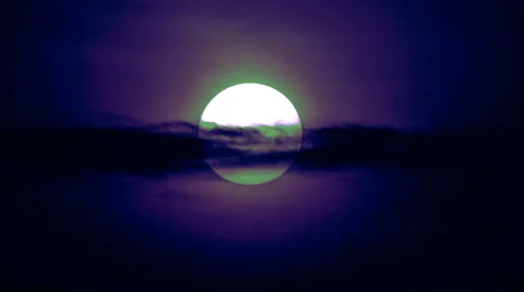 The picturesque moon and clouds with haze time lapse 스톡 동영상 48827353