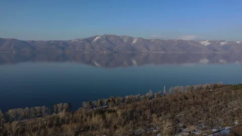The picturesque shore of Lake Sevan in Armenia. Stock Footage 126314029