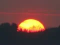 The picturesque sunset in clouds Web Footage