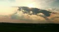 The picturesque sunset (sunrise) and clouds HD Footage