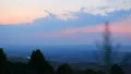 The picturesque sunset (sunrise) landscape and cereal grass HD Footage