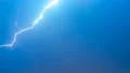 The picturesque thunderstorm with lightning in the night sky. time lapse 4k or 4k+ Resolution