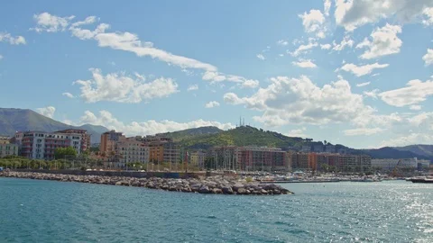 The picturesque view at the bay. Video stock 93750252