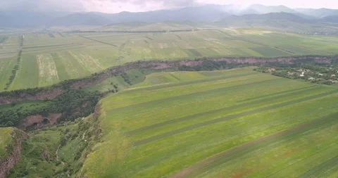 Picturesque View on Canyon Stock Footage 89891419