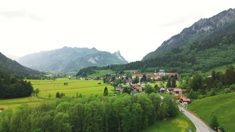 Picturesque view of Ettal Stock Footage 246712715