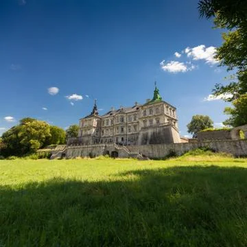Pidhirtsi Castle Stock Photos