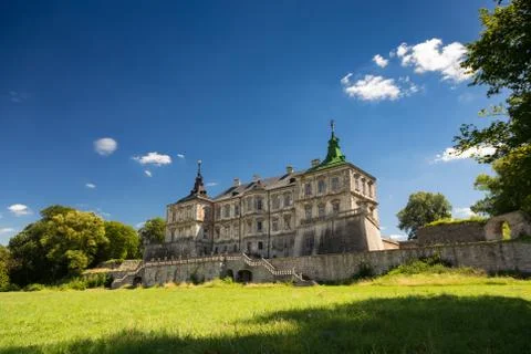 Pidhirtsi Castle Stock Photos