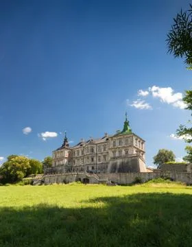 Pidhirtsi Castle Stock Photos
