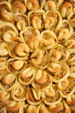 Pie with cabbage. Stock Photos