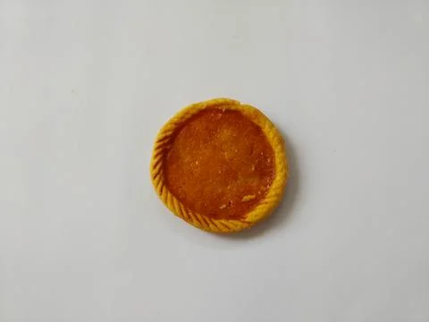 Pie cake with white background Stock Photos