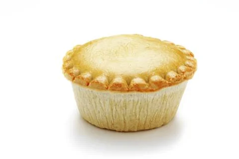 Pie case isolated Stock Photos