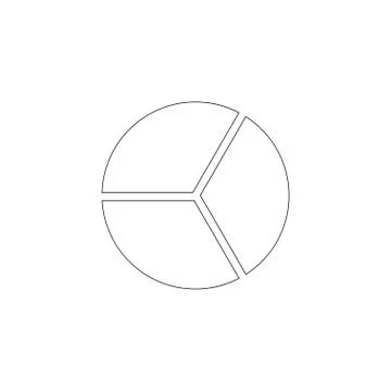 Pie Chart. flat vector icon Stock-Illustration
