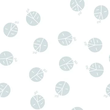 Pie chart glyph seamless pattern 스톡 일러스트