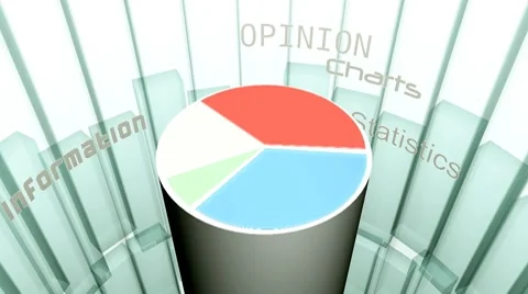 Pie Chart (HD) Stock-Footage 7133581