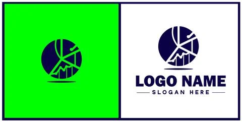 Pie chart icon Circle graph Sector chart Pie graph flat logo sign symbol ed.. Stock Illustration