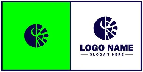 Pie chart icon Circle graph Sector chart Pie graph flat logo sign symbol ed.. Illustrazione stock