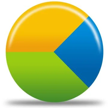 Pie chart icon Stock Illustration