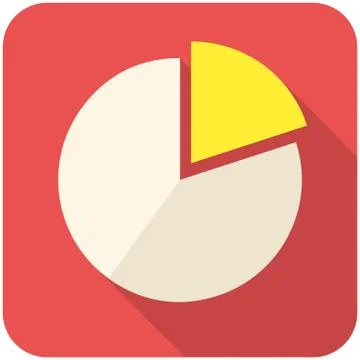 Pie chart icon Stock Illustration