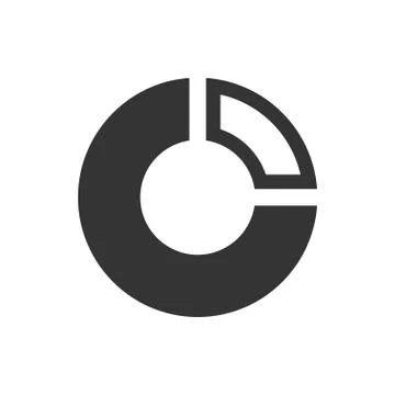 Pie Chart Icon Stock Illustration