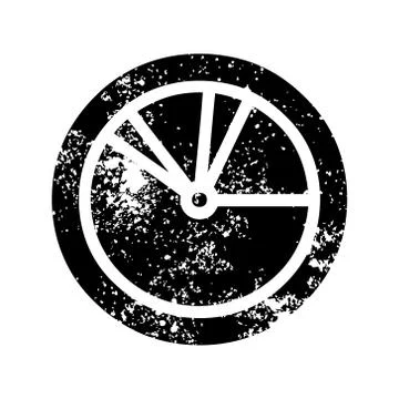 Pie chart icon Illustrazione stock