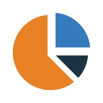 Pie Chart icon. 스톡 일러스트