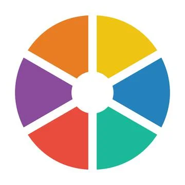 Pie chart icon vector graph diagram symbol for big data analytics reports 스톡 일러스트