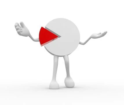 Pie chart Stock Illustration